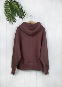 Oversize Hoodie Farbe Kaffa Coffee
