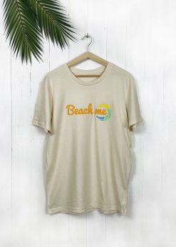 Beach me T-Shirt beige natural raw