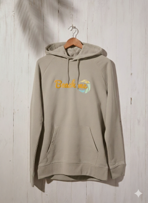 Hoodie "stone" unisex
